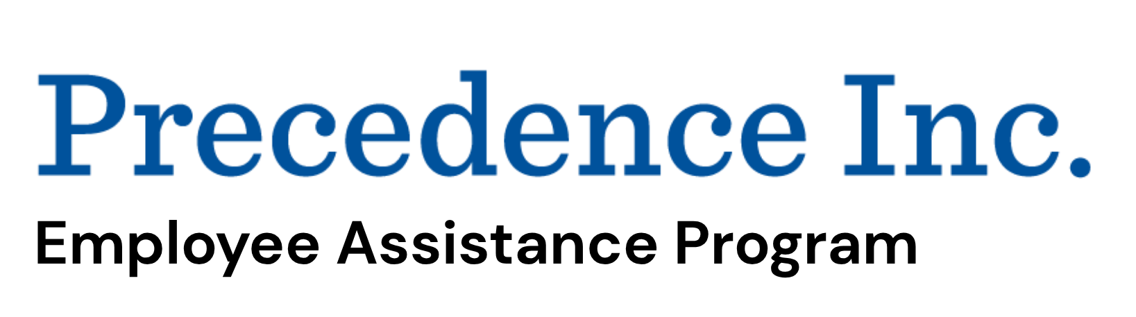 Precedence Inc Employee Assistance Program logo representing workplace mental health and employee support services